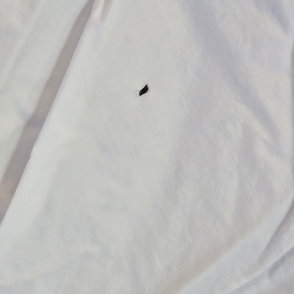 QUINCE Classic Organic Percale Fitted Sheet Set Queen White 3183 - Picture 11 of 13